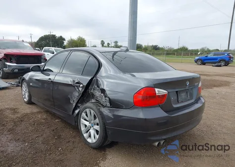 2007 BMW 328I from USA, damaged, VIN WBAVA33587KX71426